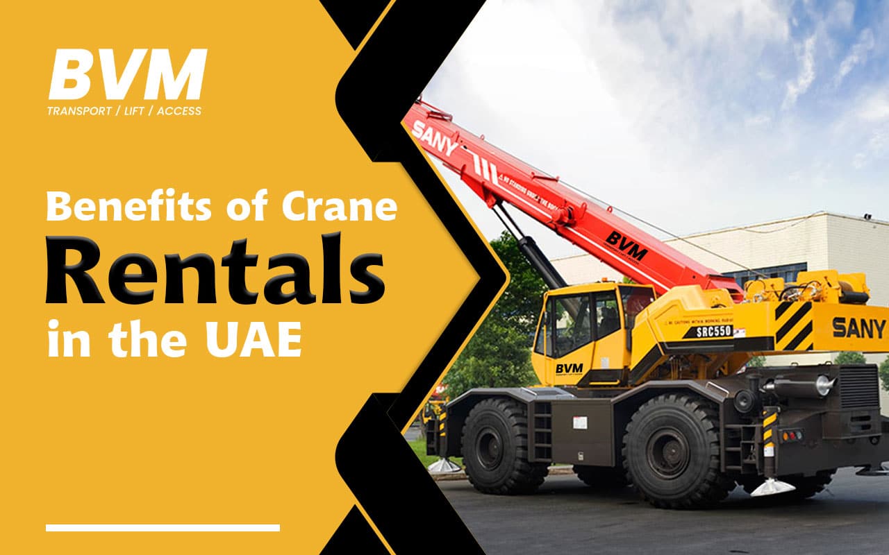 Benefits of Crane Rentals in the UAE