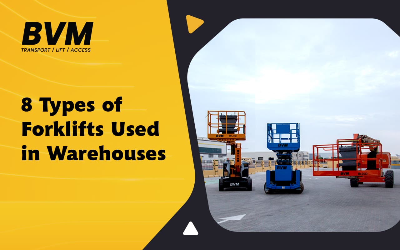 Forklifts Used in Warehouses