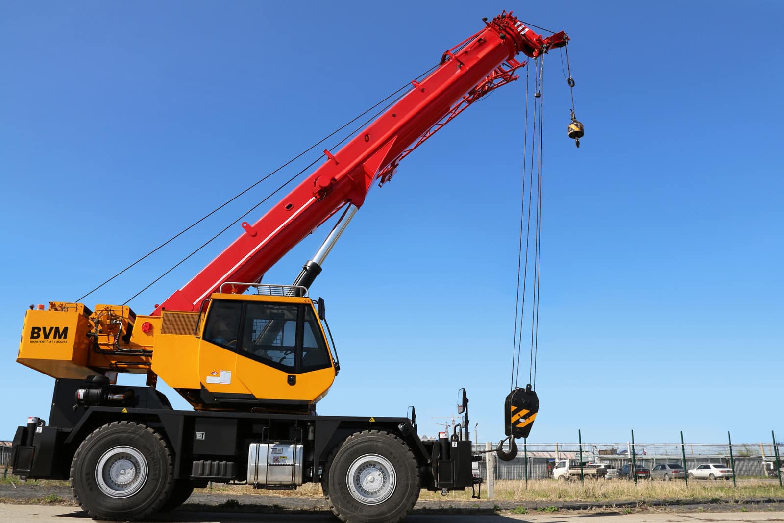 rough terrain cranes for rent