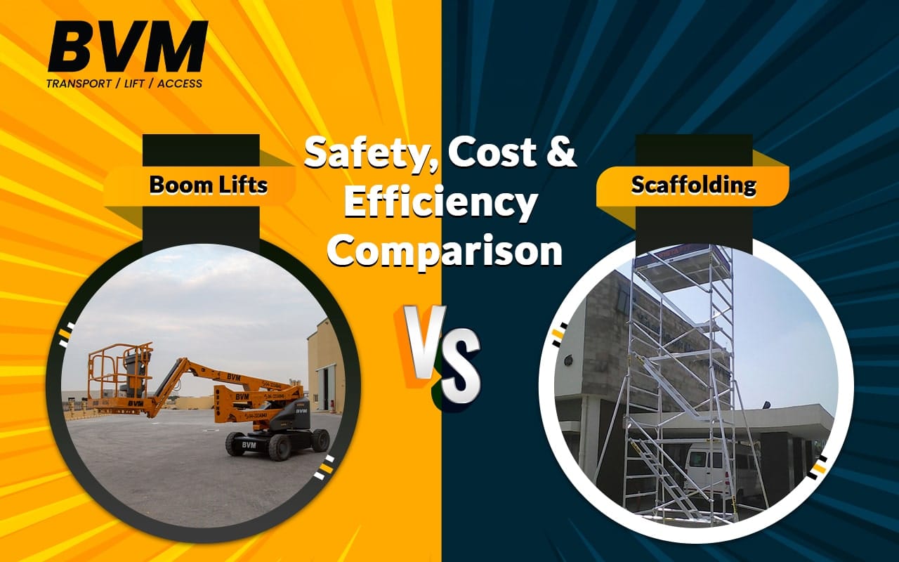 Boom Lifts vs Scaffolding-