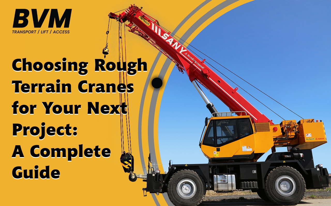 Rough Terrain Crane